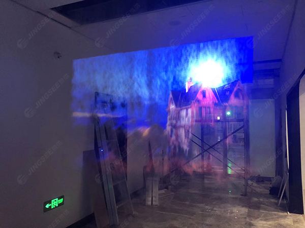 全息投影，霧幕投影